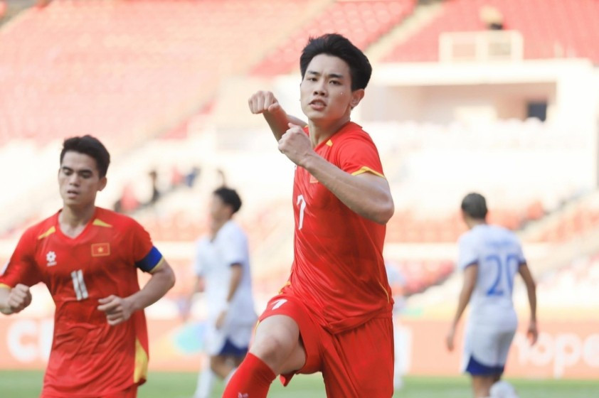 U23 Việt Nam vào chung kết U23 Đông Nam Á sau trận thắng U23 Philippines.