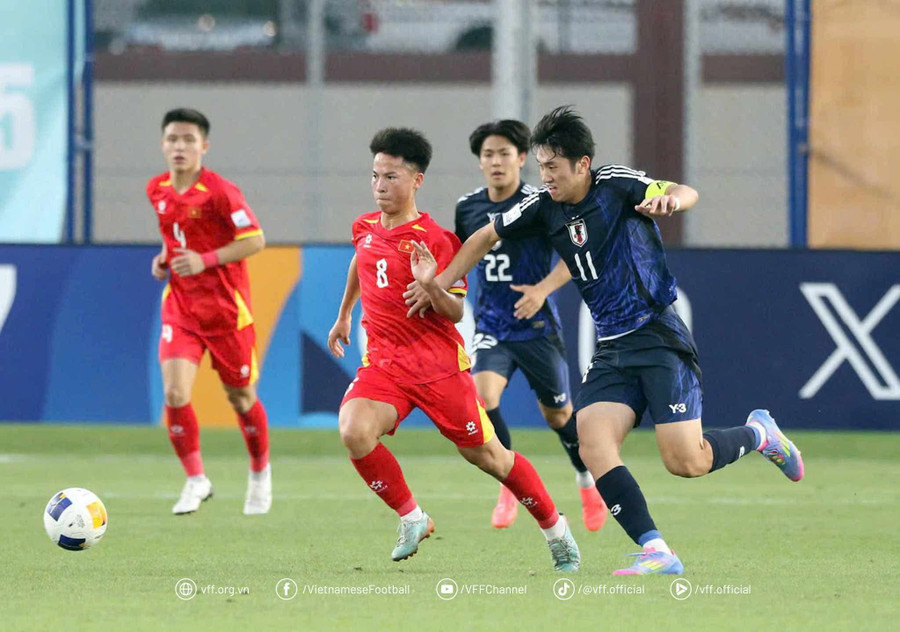  U17 Việt Nam được ngợi khen sau trận hòa Nhật Bản.