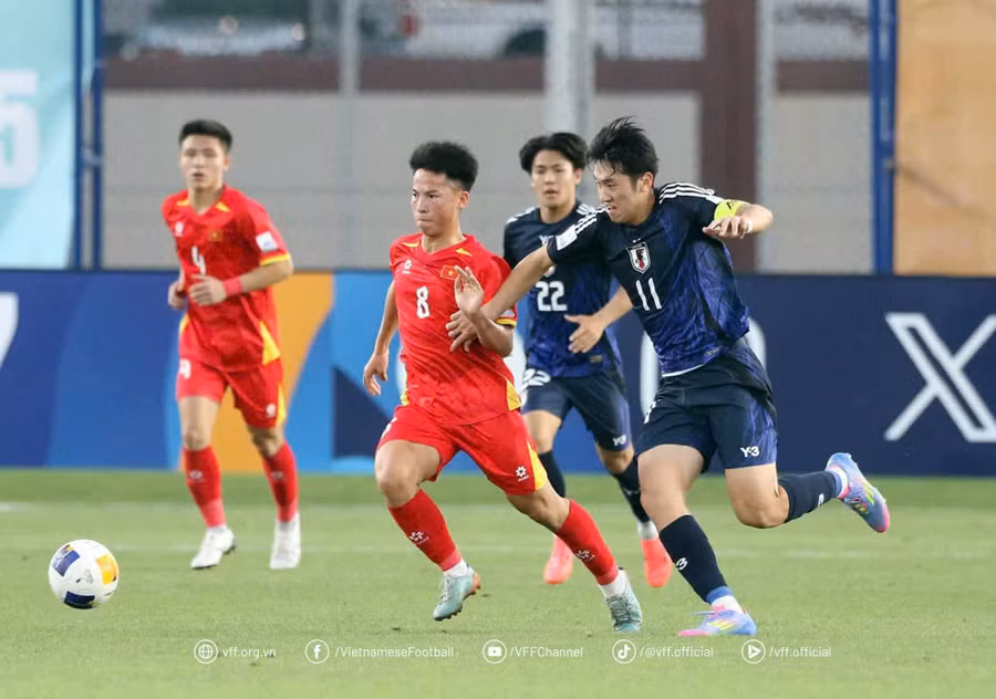  U17 Việt Nam được ngợi khen sau trận hòa Nhật Bản.
