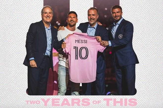 Inter Miami được cho là chuẩn bị gia hạn hợp đồng với Messi.