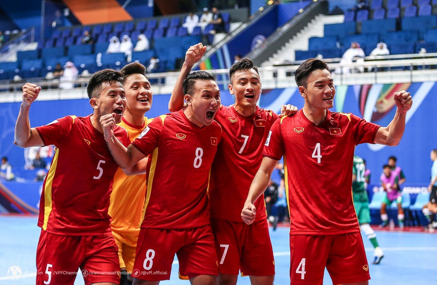 Tuyển Futsal Việt Nam lọt Top 26 thế giới.