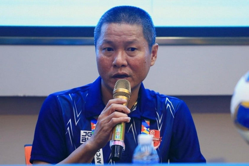 HLV Chu Đình Nghiêm hài lòng với trận thắng Sông Lam Nghệ An ở vòng 3 V-League.