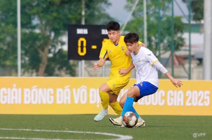 U21 Sông Lam Nghệ An giành chiến thắng đậm 7-0 trước U21 Trung tâm Bóng đá Đào Hà.