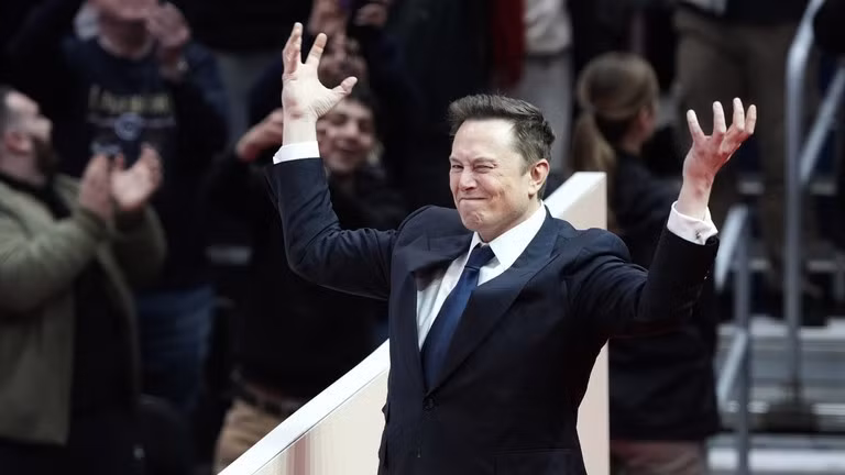 Tỷ phú không gian Elon Musk, người đứng đầu Bộ Hiệu quả chính phủ (DOGE) dưới thời Tổng thống Donald Trump.