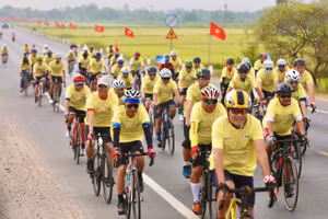 Không khí sôi nổi tại “vùng đất thép” Quảng Trị trong ngày khai mạc sự kiện.