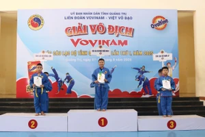 Giải vô địch Vovinam các câu lạc bộ tỉnh Quảng Trị lần thứ 1 trở thành sân chơi bổ ích cho học sinh trên địa bàn.