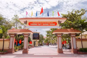 Trường THPT Quang Trung từng bước khẳng định địa chỉ giáo dục uy tín, chất lượng trên địa bàn.