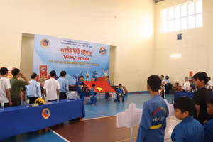 Lễ khai mạc Giải vô địch Vovinam các câu lạc bộ tỉnh Quảng Trị lần 1, năm 2025.