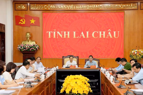 Điểm cầu Lai Châu dự Hội nghị tổng kết năm học 2025-2026, triển khai nhiệm vụ năm học 2026-2027.