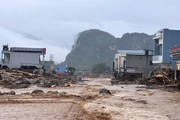 Tỉnh Lai Châu đã công bố tình huống khẩn cấp về thiên tai tại xã Mường Than.