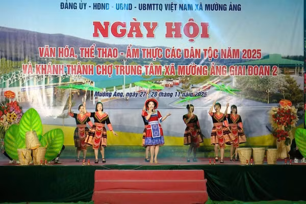 Ngày hội Văn hóa, Thể thao - Ẩm thực các dân tộc xã Mường Ảng năm 2025 diễn ra từ ngày 27 - 28/11.