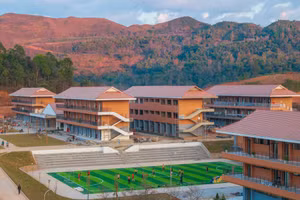 Đồng loạt khởi công 121 trường nội trú liên cấp tại các xã biên giới