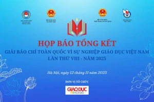 Lễ trao giải Báo chí Toàn quốc “Vì sự nghiệp Giáo dục Việt Nam” năm 2024.