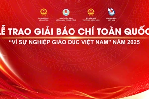 Lễ trao Giải báo chí toàn quốc Vì sự nghiệp giáo dục Việt Nam năm 2025