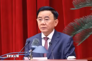 Uỷ viên Bộ Chính trị, Thường trực Ban Bí thư Trần Cẩm Tú. Ảnh: TTXVN