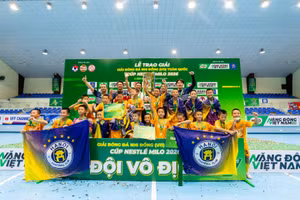 U11 CLB Bóng đá Hà Nội giành chức vô địch mùa giải 2026.