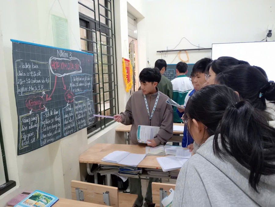 Sự liên kết giữa các nhà trường giúp học sinh ôn luyện hiệu quả. (Ảnh: NTCC)