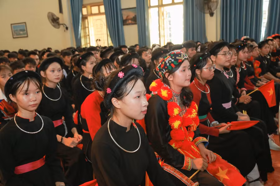 Học sinh Trường Phổ thông Dân tộc nội trú THPT Tuyên Quang.