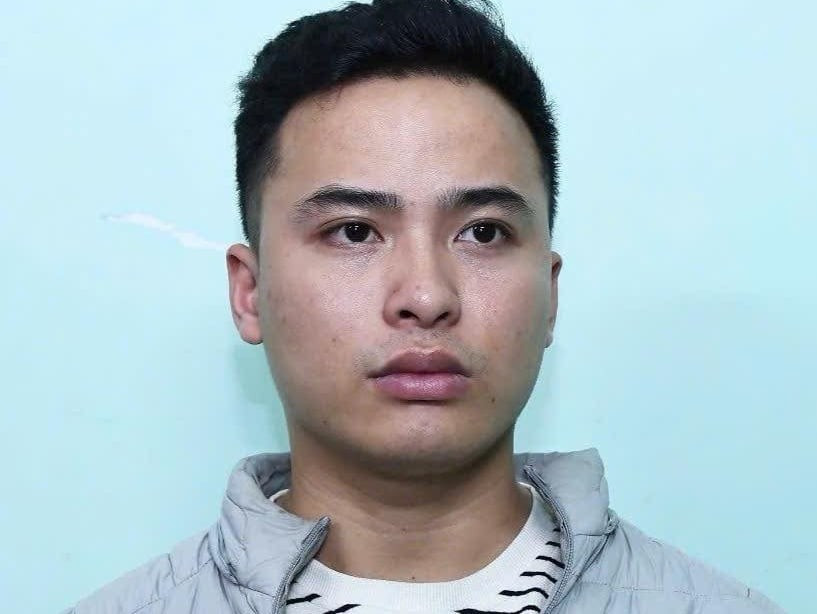 Nguyễn Tuấn Quyền tại cơ quan CSĐT. (Ảnh: CATQ)