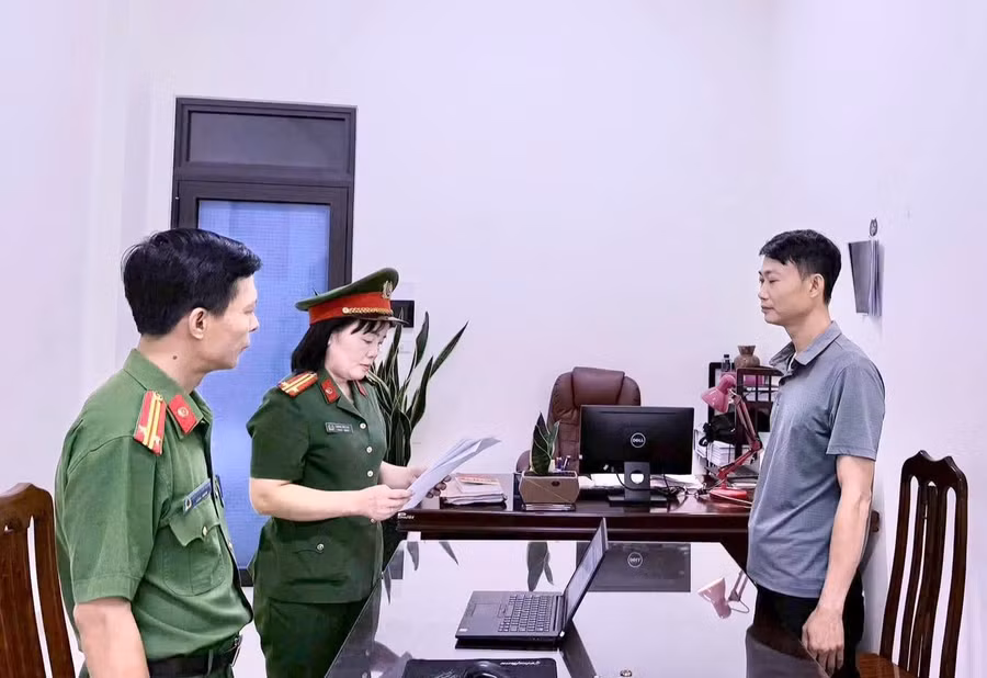 Bị can Hoàng Kim Trường. (Ảnh: CATQ)