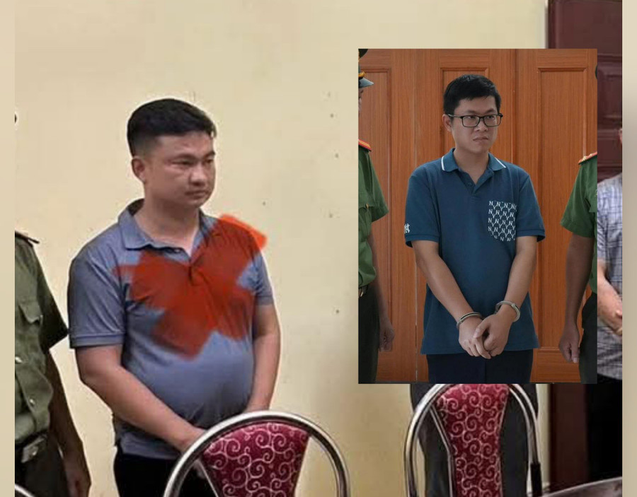 2 bị can bị Công an Tuyên Quang khởi tố. (Ảnh: CATQ)