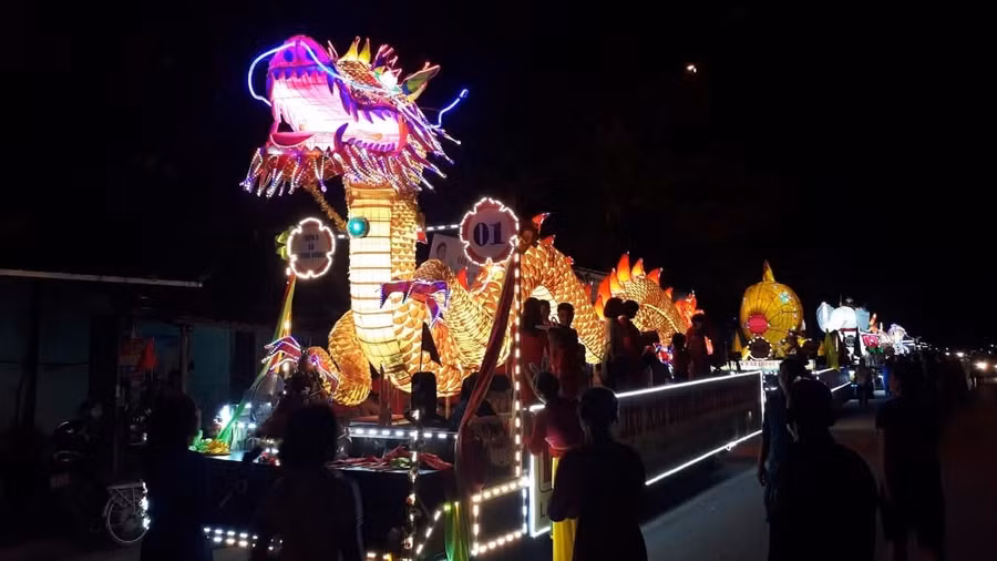 Không khí Trung thu tại Tuyên Quang nhộn nhịp ngay từ đầu tháng 7 âm lịch.