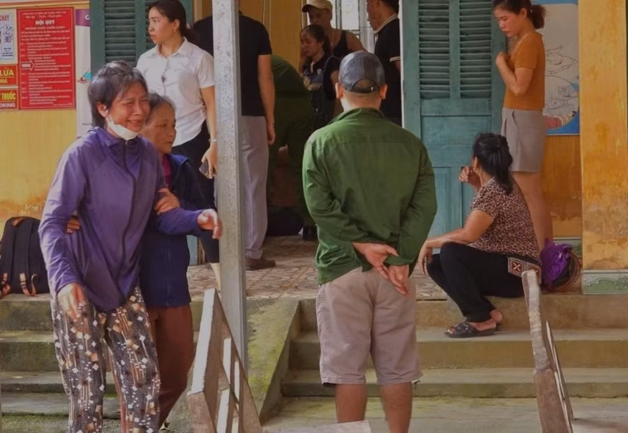 Nạn nhân tử vong khi được đưa đi cấp cứu.