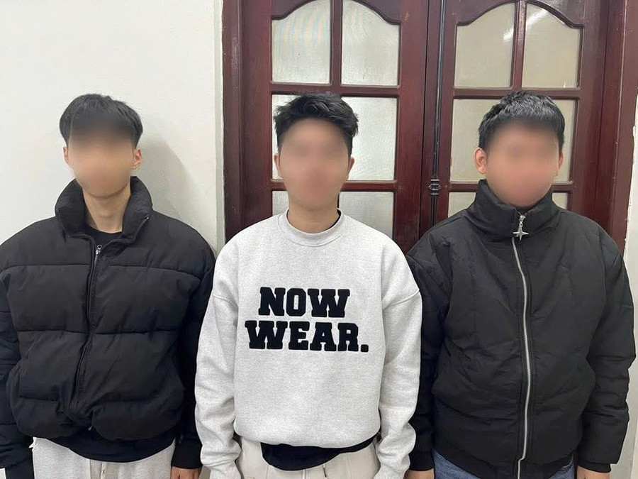 Các bị can tại CQCSĐT. (Ảnh: CATQ)