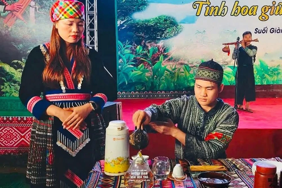 Trà Shan tuyết Suối Giàng được xem là "vàng xanh" giữa đại ngàn.