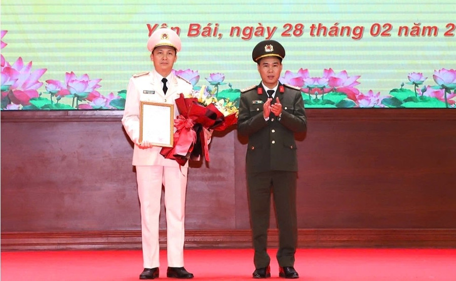 Thượng tá Nguyễn Tiến Đỗ, Trưởng Công an thành phố Yên Bái Bái giữ chức Phó Giám đốc Công an tỉnh Yên Bái.