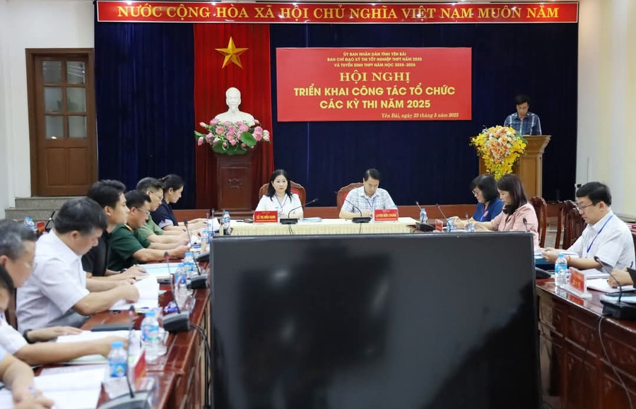 Yên Bái tổ chức triển khai công tác tổ chức các kỳ thi năm 2025.