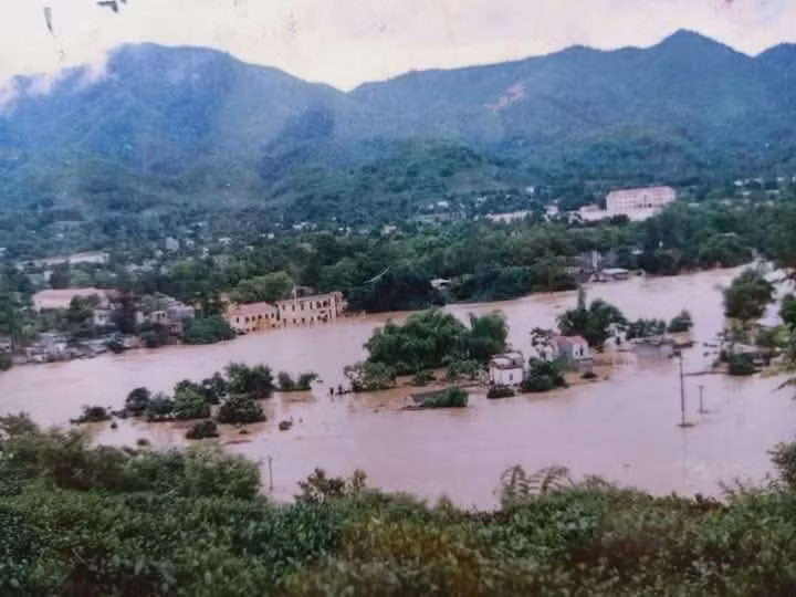Thời tiết cực đoan, mưa lớn và lũ gia tăng tại Tuyên Quang. (Ảnh: TL)