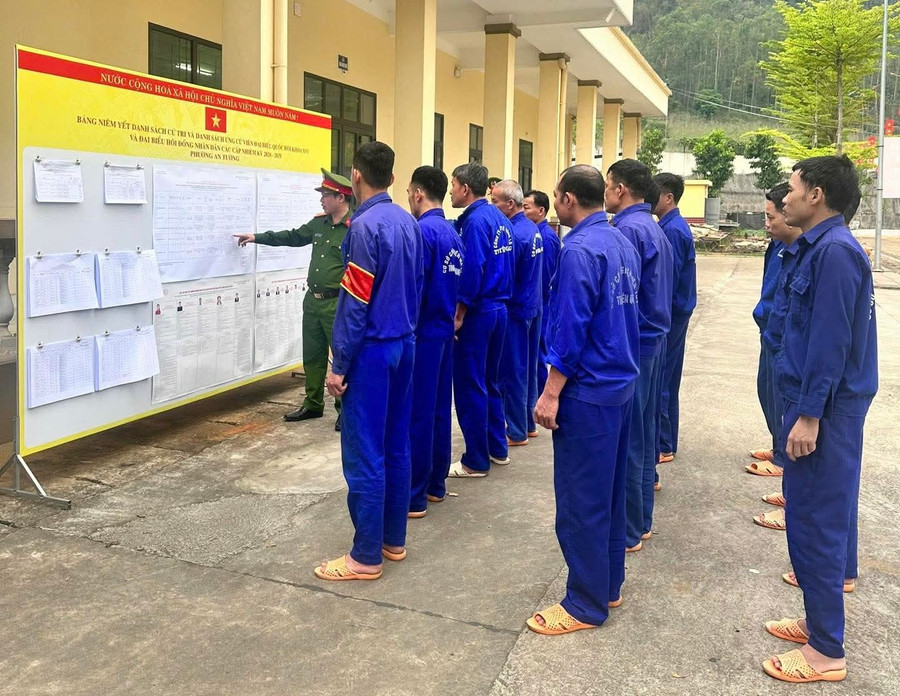 Những người đang cai nghiện ma túy sẽ được bỏ phiếu theo đúng quy định. (Ảnh: CATQ)