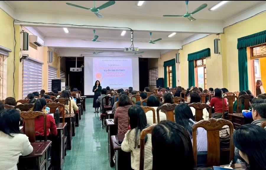 530 giáo viên Yên Bái được tập huấn nâng cao năng lực.