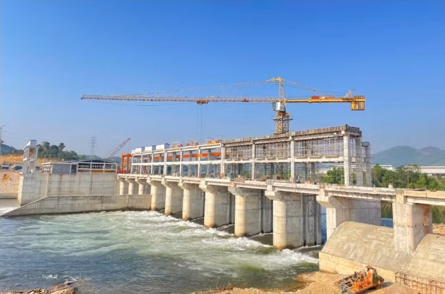 Dự án Nhà máy thủy điện Thác Bà 2. (Ảnh TL)