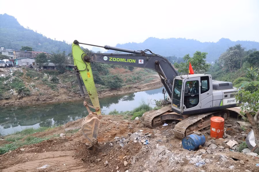 Công trình nhằm khắc phục hậu quả thiên tai, phát triển KT-XH.