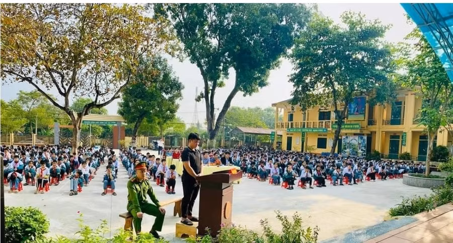 Phiên tòa giả định được xây dựng nội dung thiết thực.