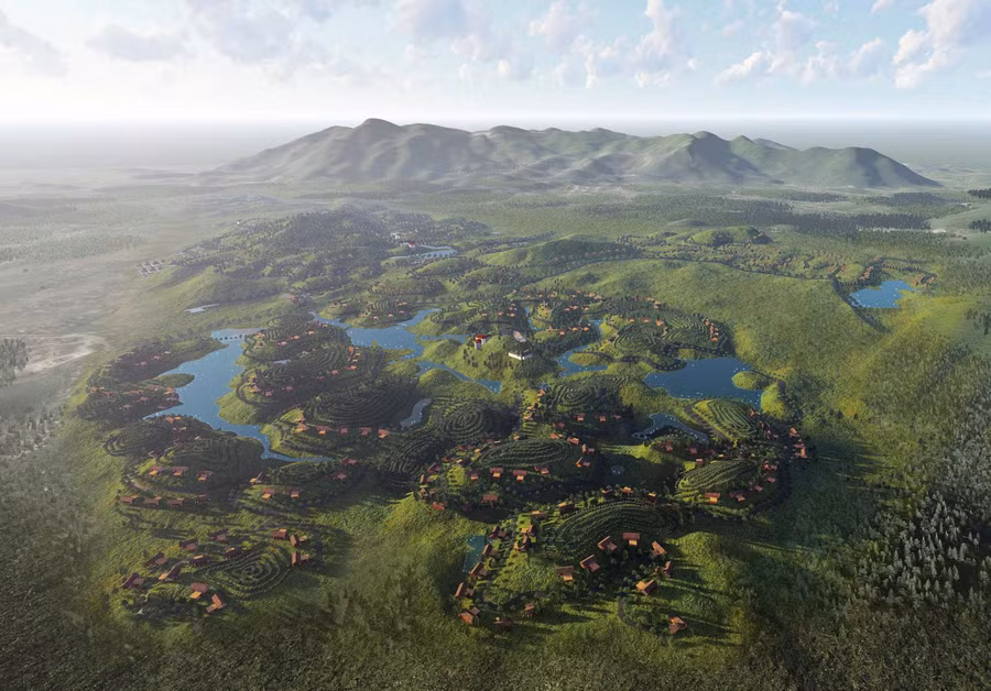 Phối cảnh Khu đô thị nghỉ dưỡng Mỹ Lâm