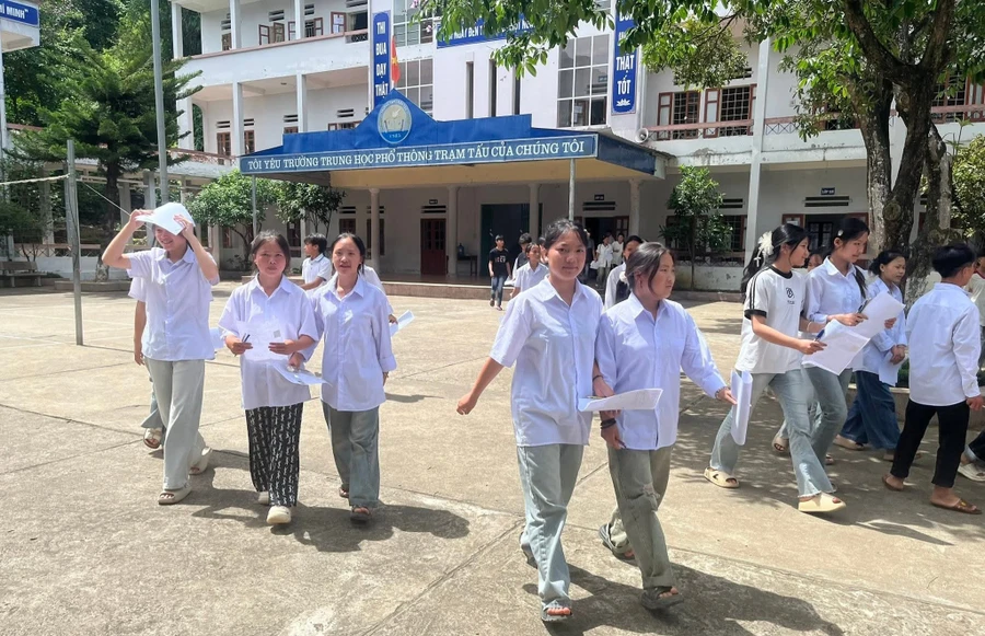 Các thí sinh sẽ biết điểm thi trước ngày 20/6.