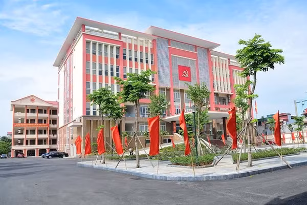 Quang cảnh Trường Chính trị tỉnh Ninh Bình. Ảnh: BNB.