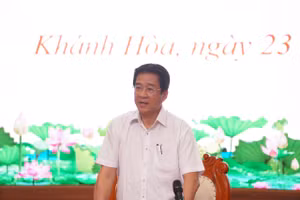 Phó Chủ tịch UBND tỉnh Khánh Hoà Nguyễn Long Biên. Ảnh: Cao Sơn