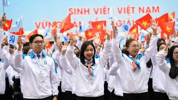 Nghị quyết 71 khẳng định sinh viên được xem như lực lượng trí thức đang hình thành. Ảnh minh họa: INT