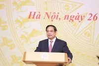 Thủ tướng Phạm Minh Chính phát biểu tại buổi gặp mặt, biểu dương các học sinh đoạt giải tại các kỳ thi quốc tế năm 2025.