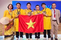 Đoàn Việt Nam tham dự Kỳ thi Olympic Hóa học Quốc tế 2025.