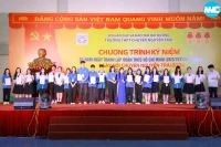 Học sinh Trường THPT chuyên Nguyễn Trãi, Hải Dương.