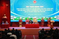 Các đại biểu dự hội thảo.