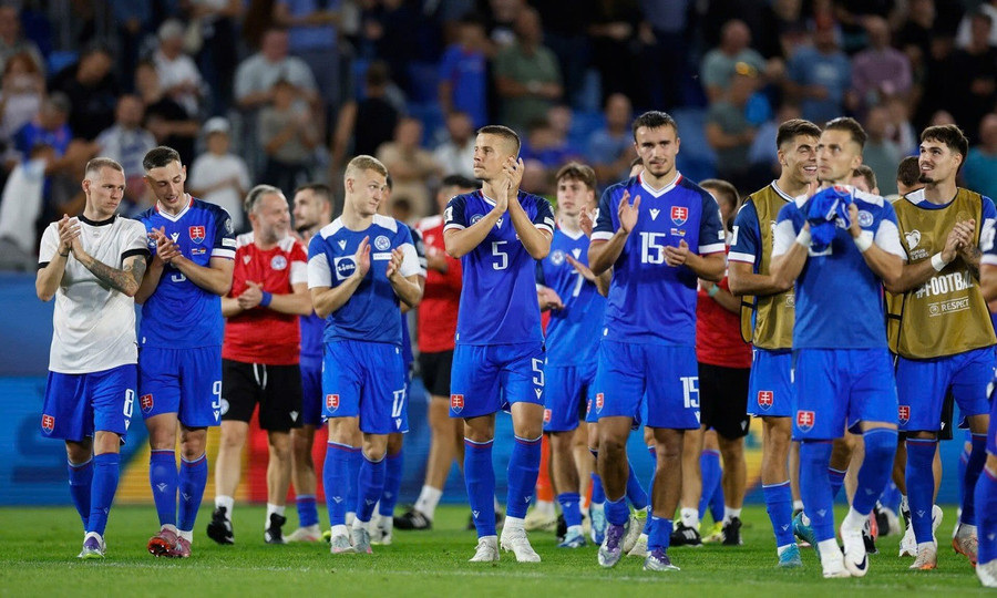 Đội hình Slovakia hiện đang thi đấu ở vòng loại World Cup 2026 khu vực châu Âu. solavkia.jpg
