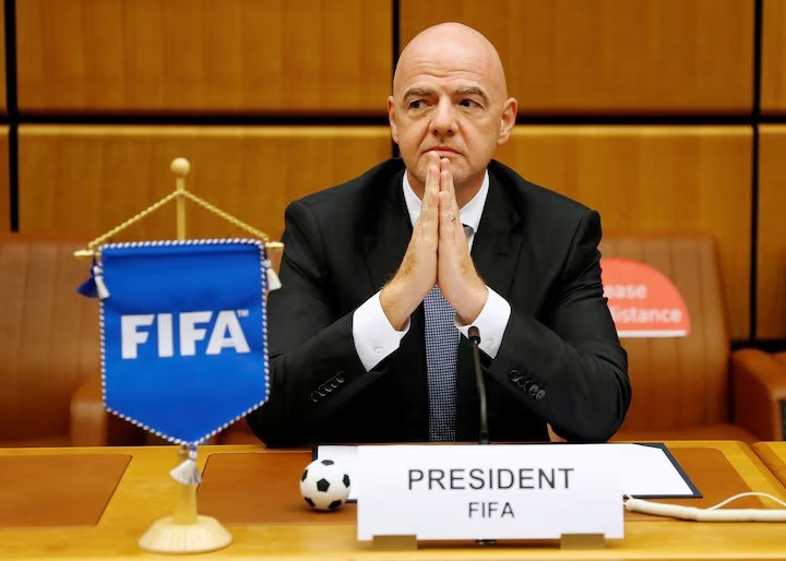 Chủ tịch FIFA Gianni Infantino sắp đến thăm Malaysia. fifa.jpg