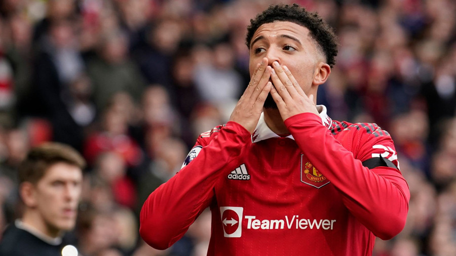 Sancho không thể hiện được nhiều điều trong màu áo Man Utd. sancho.jpg