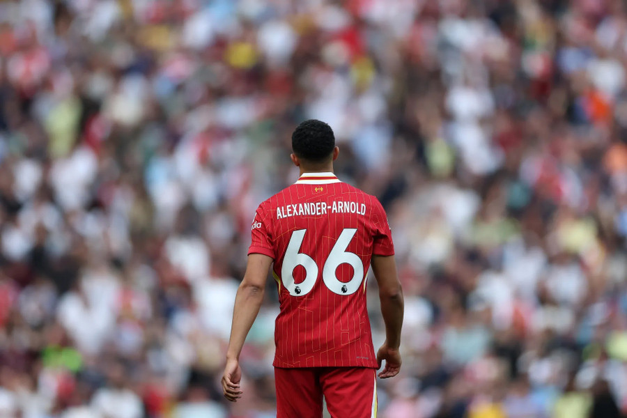 Quy định của La Liga không được phép anh mặc áo số 66 mang tính biểu tượng tại Liverpool. trent-alexander-arnold-liverpool.jpg
